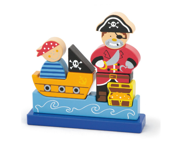 Brytostore BHT50077 Magnetic Pirate 3D Puzzle - Zoom Image