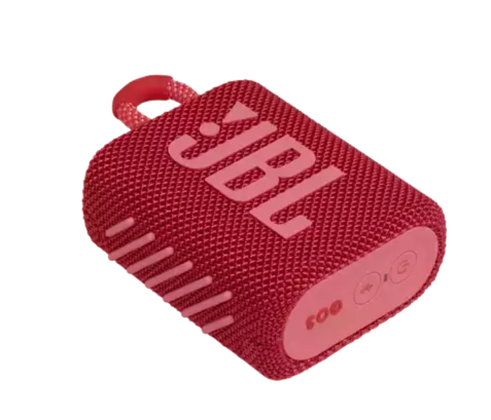 JBL GO 3 Portable Waterproof Speaker - Red - Zoom Image 8