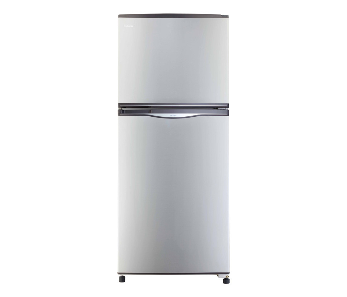 Toshiba GR-EF37-S 350 Litre 2 Doors No Frost Refrigerator - Silver - Zoom Image 1