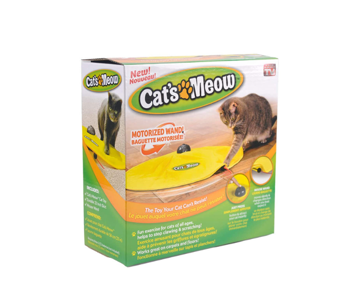 Cats Meow Motorized Wand Moving Mouse Cat Toy - Zoom Image 1