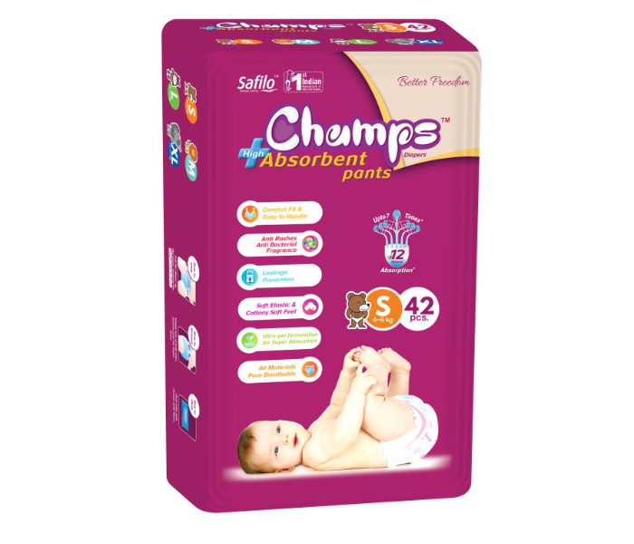 Champs Small 42 Pants Baby Diaper - Zoom Image 1