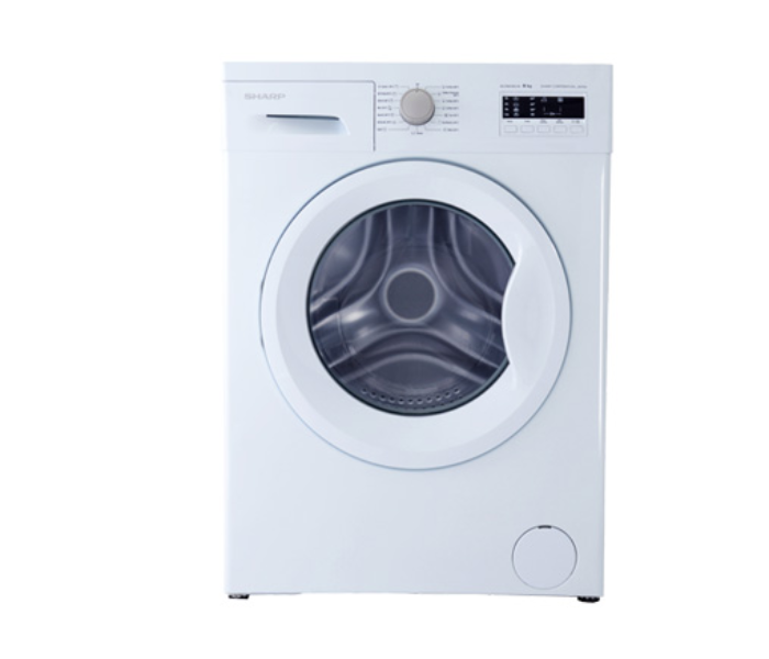 Sharp ES-FE812CZ-W 8 Kg Front Load Washing Machine - White - Zoom Image 2