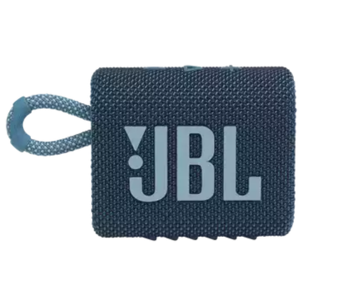 JBL GO 3 Portable Waterproof Speaker - Blue - Zoom Image 2