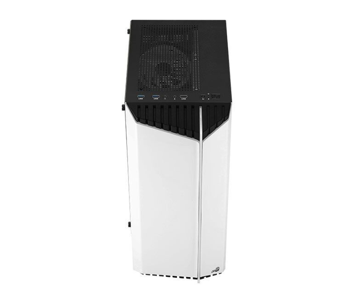 AeroCool Bionic ARGB Mid Tower Case - Black and White - Zoom Image 5