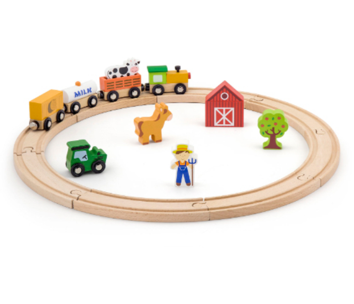 Brytostore BHT51615 19 Pieces Train Play Set - Zoom Image