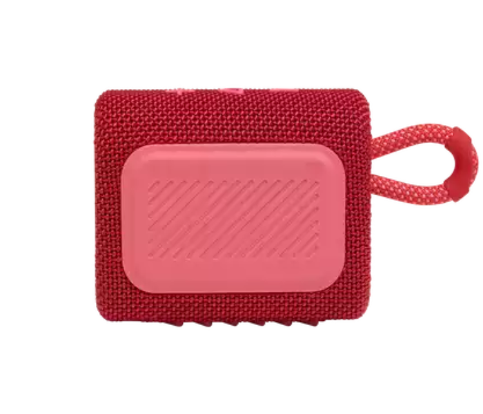 JBL GO 3 Portable Waterproof Speaker - Red - Zoom Image 3