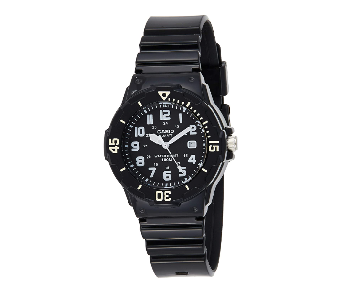 Casio LRW-200H-1BVDF Analog Stainless Steel Wristwatch - Black - Zoom Image 1