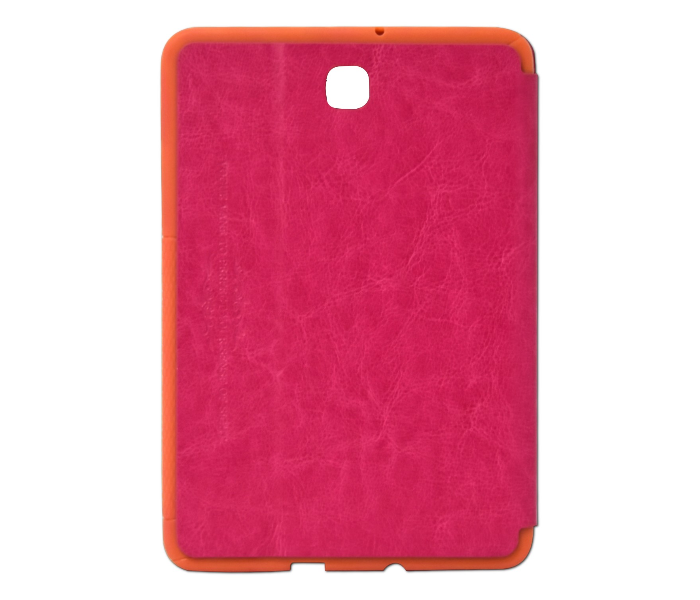 Kaku Samsung Galaxy Tab T710 T711 T715 Leather Flip Case Cover - Pink - Zoom Image 2