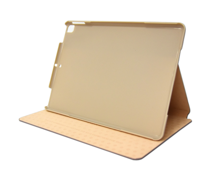 Mykaku Leather Flip Case Cover for iPad New IP 10.2 10.5 2019 - Beige - Zoom Image 3