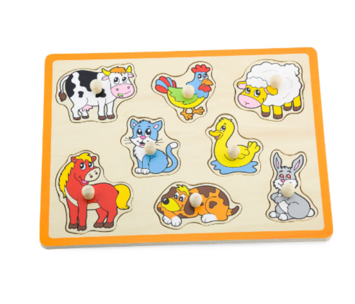 Brytostore BHT50017 Flat Farm Animals Puzzle - Zoom Image