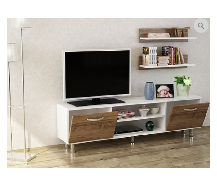 Derma TV Bench - Wood - Zoom Image 1