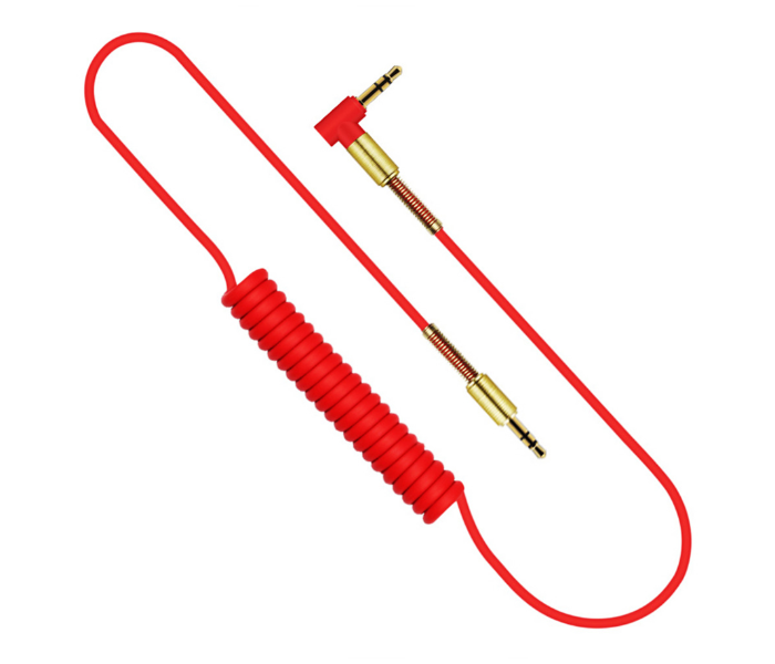 HeatZ ZX01 1 Meter 3.5 mm Stereo AUX Cable - Red - Zoom Image