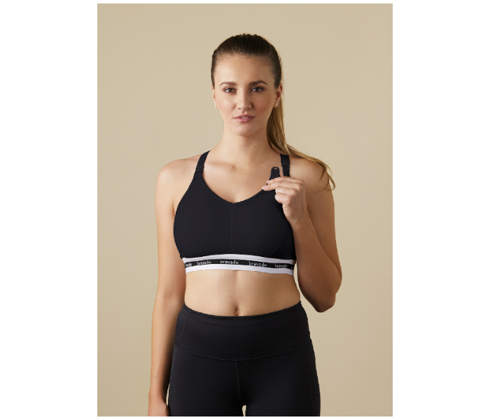 Bravado Original Full Cup Nursing Bra Large - Black - Zoom Image 3