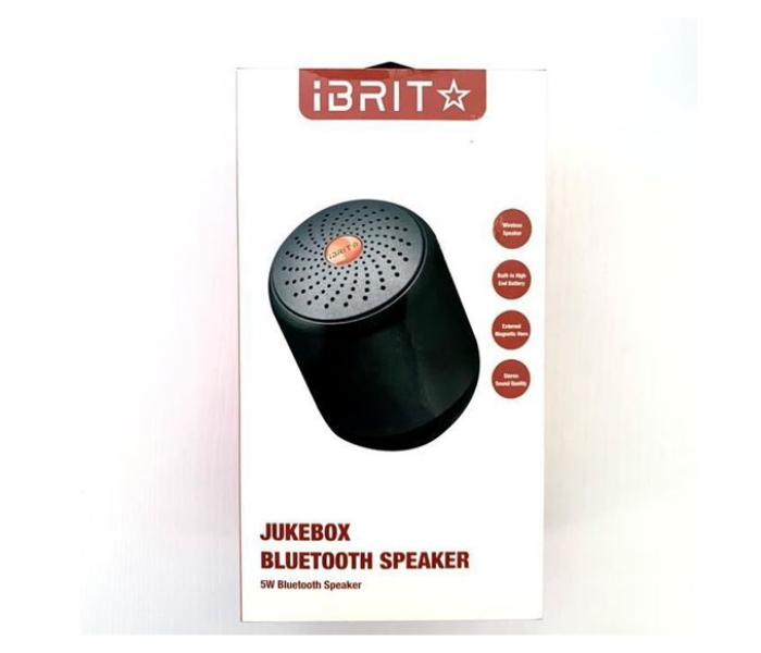 Ibrit Jukebox Bluetooth Speaker - Black - Zoom Image 2