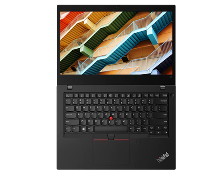 Lenovo ThinkPad L14 20U1S14N00 14 inch FHD Gen1 Intel Core i7-10510U 8GB DDR4 512GB SSD Integrated Intel Graphics Arabic-English Keyboard DOS - Black - Zoom Image 3