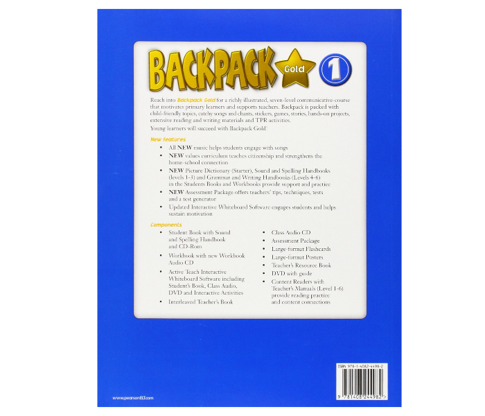 Backpack Gold 1 Student Book with CD ROM Included - Zoom Image 2