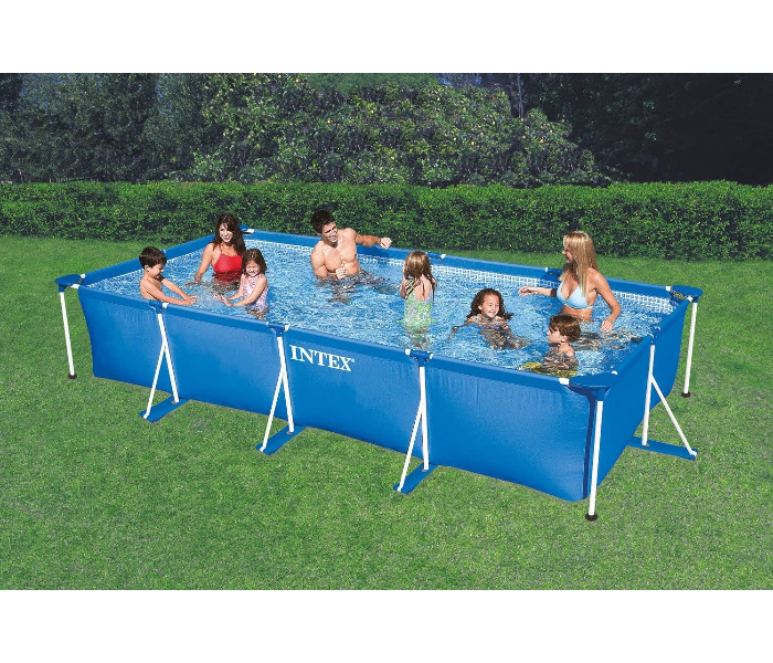 Intex 28273NP 7,127 Litre WF 4.50 x 2.20m x 84cm Small Frame Pools With Filter - Zoom Image 4