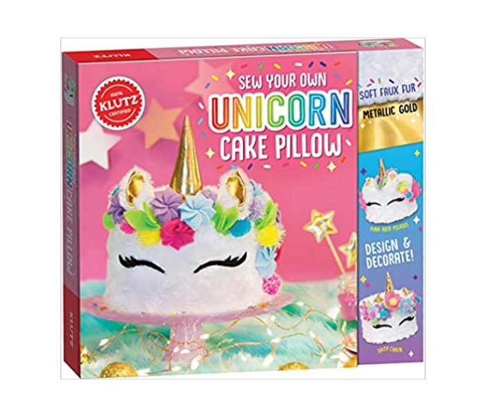 Sew Your Own Unicorn Cake Pillow Book Published by Scholastic - Zoom Image 1