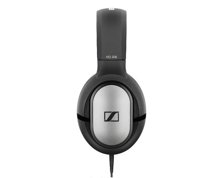 Sennheiser HD-206 Over Ear Wired Headset - Black - Zoom Image 3