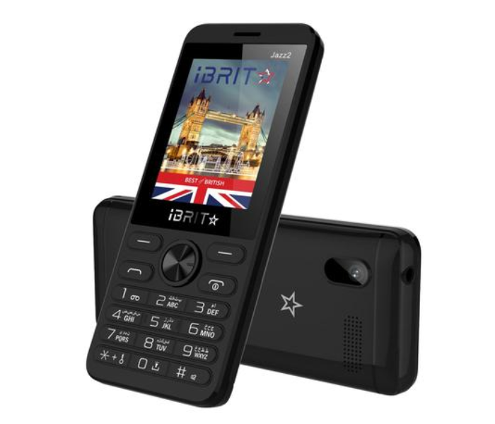 Ibrit Star Jazz 2 2.4inch Dual Sim Cellphone - Black - Zoom Image 2