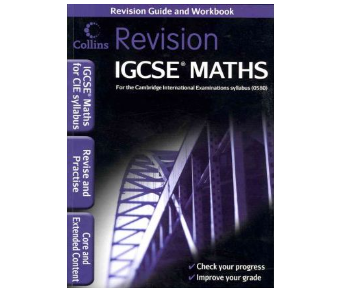 IGCSE Math Revision guide and workbook Published by Collins - Zoom Image