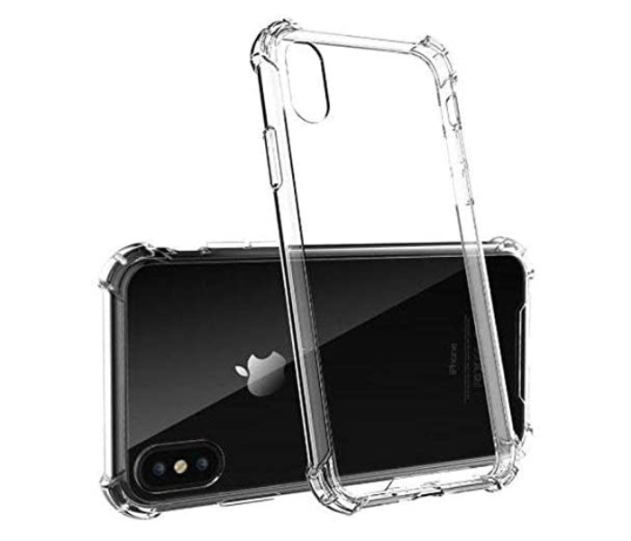 IPXR Anti-Scratch Bumper Shock Absorption Phone Cover Case Compatible with iPhone XR- Transparent - Zoom Image 1