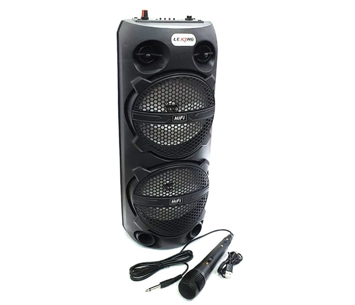 Mobile Rechargeable RX-6208 Multimedia Bluetooth Karaoke System Speaker  - Zoom Image 3