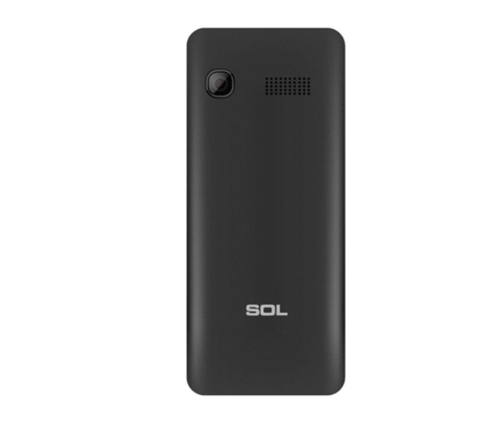 Sol Caron B2800 2.8 inch Dual SIM Cellphone - Black - Zoom Image 2