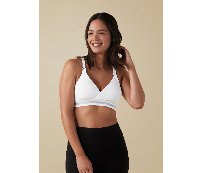 Bravado Original Nursing Bra Large - White - Zoom Image 1