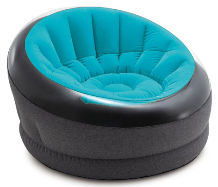 Intex 66582 Empire Inflatable Chair- Blue  - Zoom Image 1