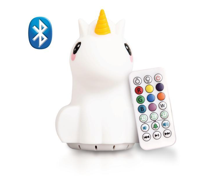 Lumipets Bluetooth Unicorn Nightlight Toy for Kids - White - Zoom Image 1