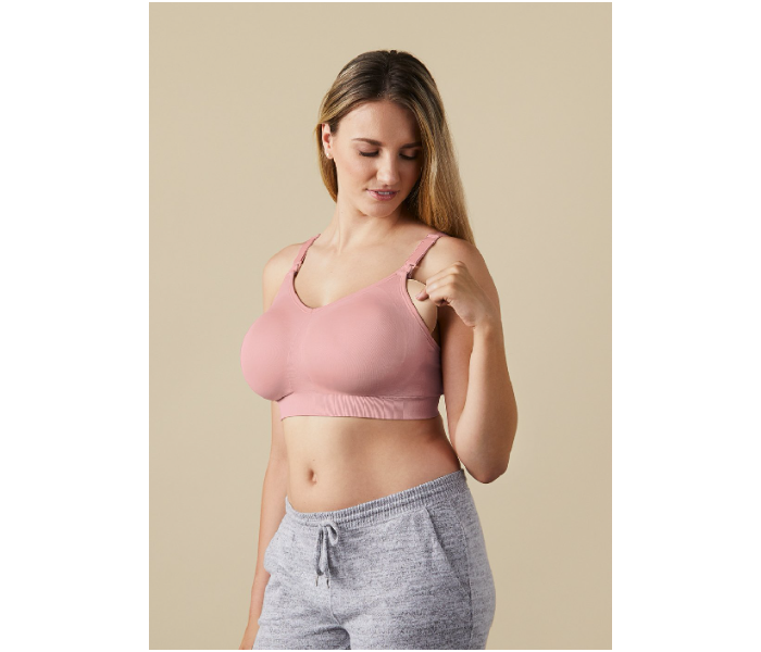 Bravado The Body Silk Seamless Nursing Bra Large - Dusted Peony - Zoom Image 3