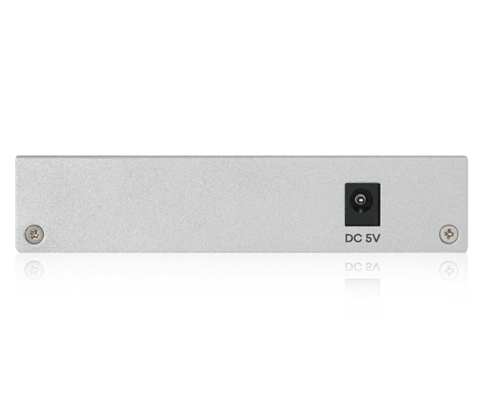 Zyxel GS1200-5 5 Port Gigabit Web-managed Switch- Silver - Zoom Image 2