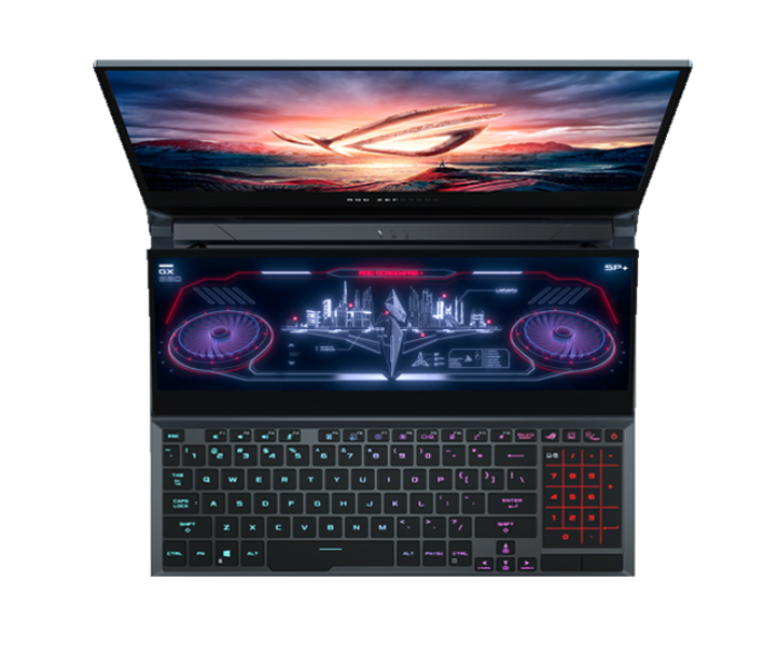 Asus Rog Zephyrus Duo 15 GX550LXS-HC171T 15.6 inch UHD 2.40Ghz Intel Core i9 10980HK 32GB RAM 2TB SSD 8GB NVIDIA RTX2080 SuperMQ Windows 10 Home Gaming Laptop - Grey - Zoom Image 3