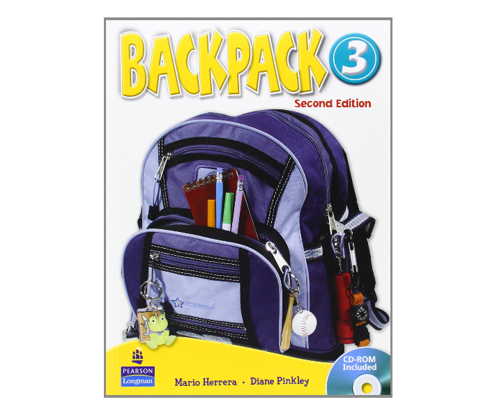 Backpack 3 Second Edition Student Book with CD ROM - Zoom Image 1