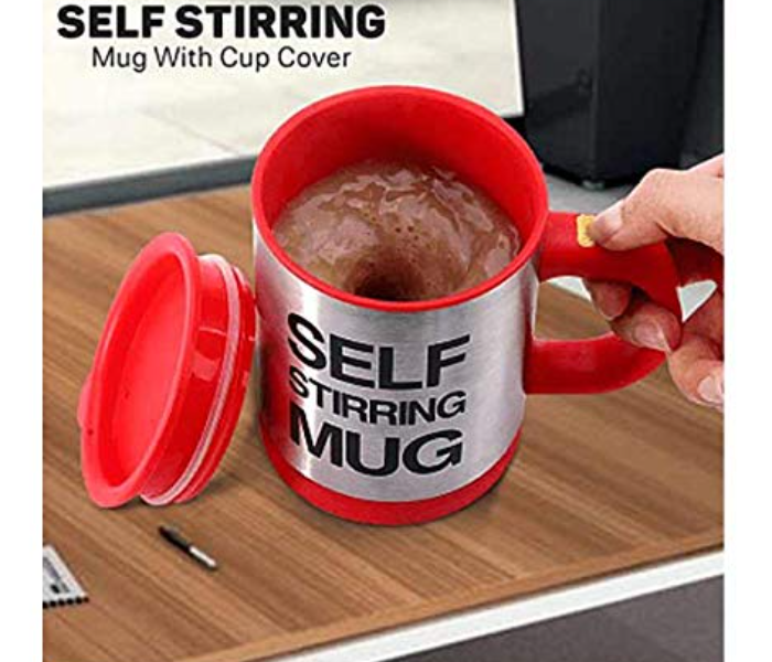 Self Stirring Coffee Mug COF1141-Red - Zoom Image 4