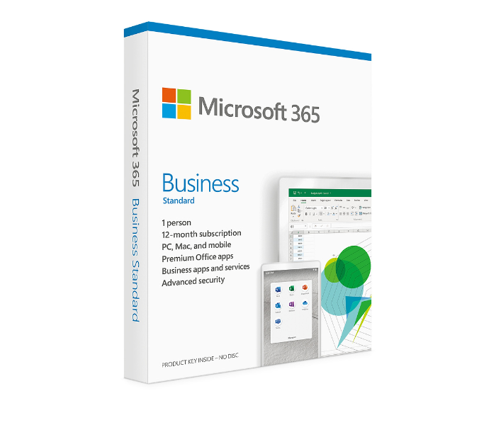 Microsoft Office 365 Business Standard 12 Months License for 1 User - Zoom Image 1