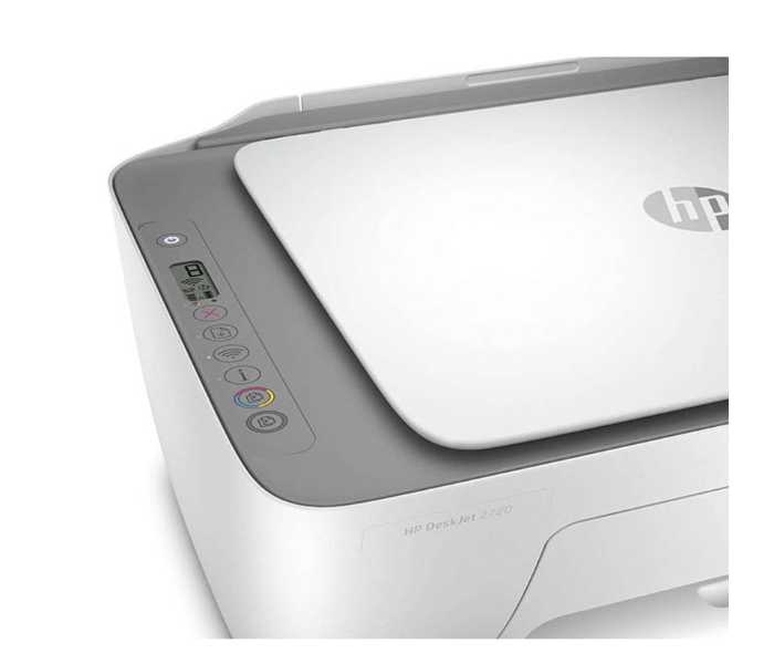 HP DeskJet 2720 All in One Printer 3XV18B - White - Zoom Image 4