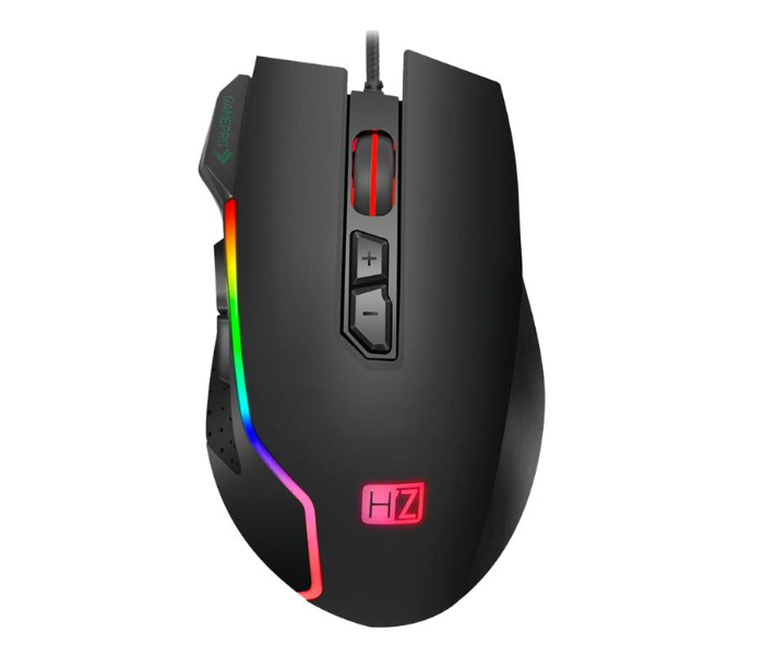 Heatz ZM54 Gaming Mouse with RGB Lights- Black - Zoom Image