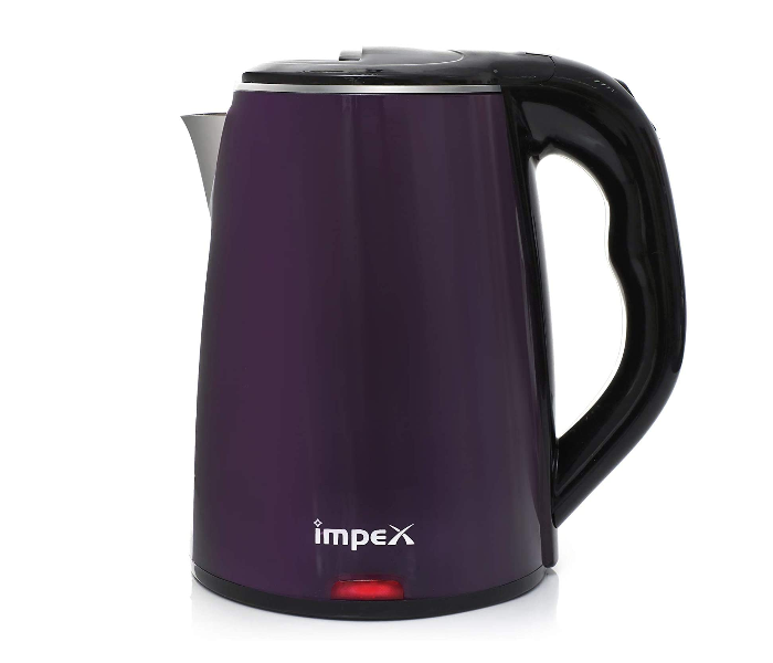 Impex Steamer 2001 Stainless Steel Double Layer Electric Kettle - Purple - Zoom Image 1