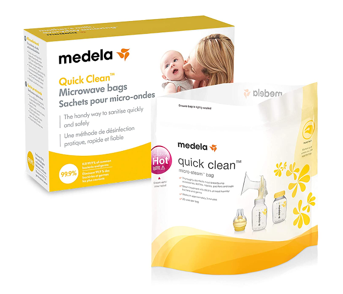 Medela Quick Clean Microwave Bags - Zoom Image 1