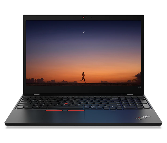 Lenovo ThinkPad L15 20U3S0RB00 15.6 inch FHD Gen1 Intel Core i5-10210U 8GB DDR4 256GB SSD Integrated Graphics Arabic-English Keyboard with Numpad DOS - Black - Zoom Image 1