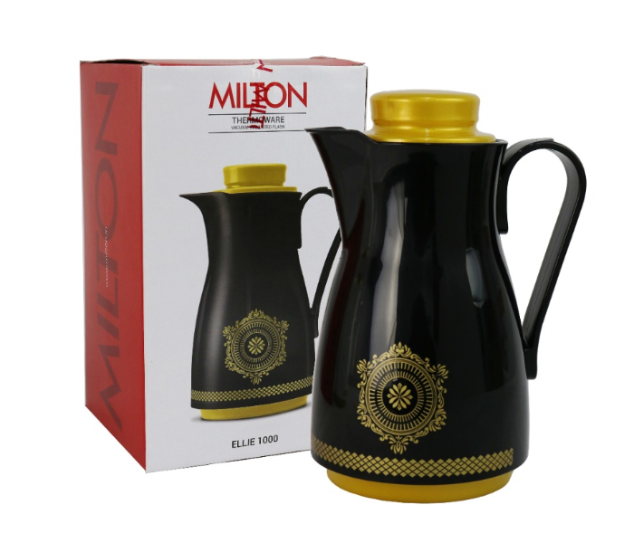 Milton 1 Litre Vacuum Insulated Flask With Ellie - Black - Zoom Image 2