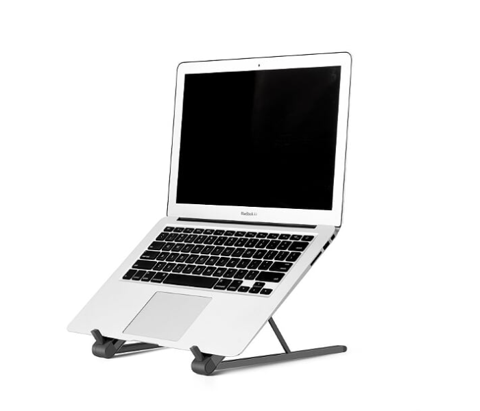 TMH 2B Portable and Foldable Laptop Stand - Black - Zoom Image