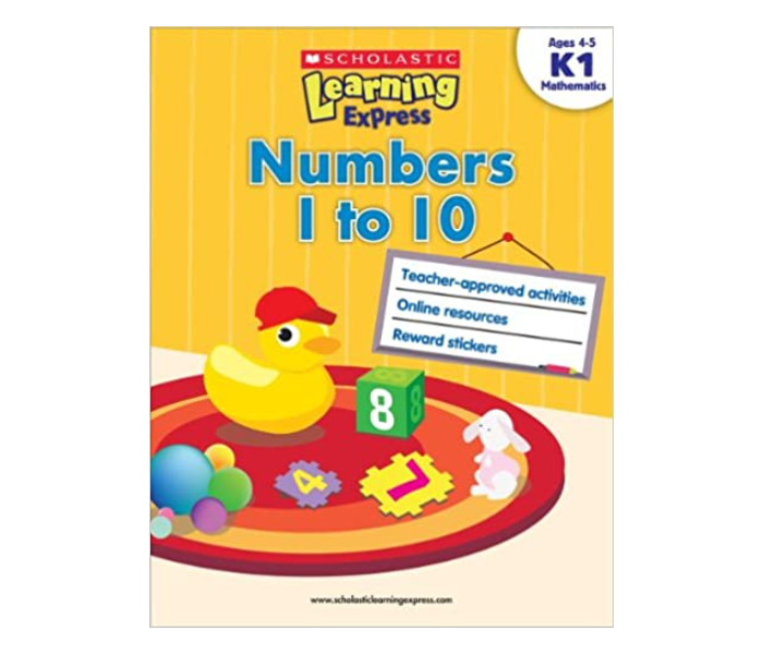 Study Mart Level K1 Numbers 1 to 10 Published By Scholastic Publications - Zoom Image