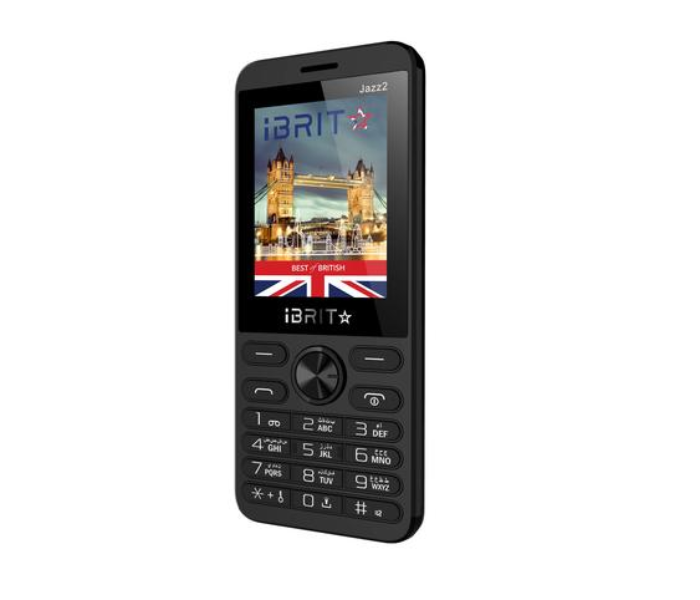 Ibrit Star Jazz 2 2.4inch Dual Sim Cellphone - Black - Zoom Image 1