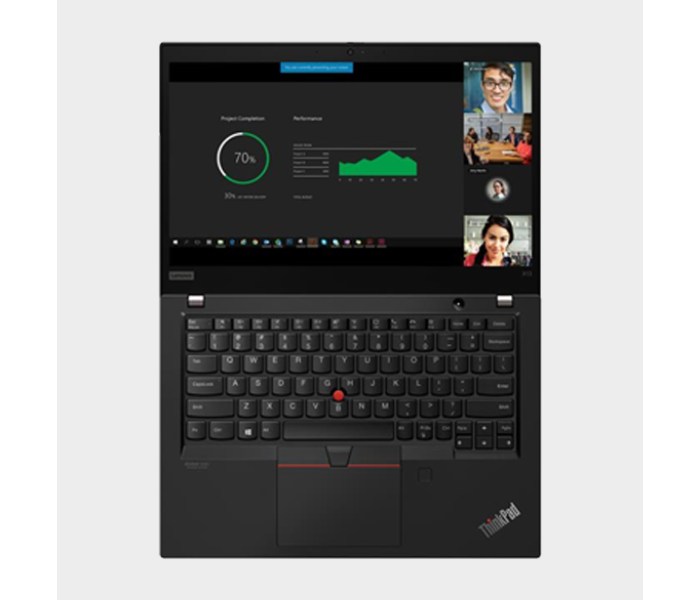 Lenovo ThinkPad X13 Gen 1 20T2000LAD 16GB DDR4 512GB SSD 13.3inch FHD Core i7 Intel UHD Graphics Windows 10 Pro 64 - Black - Zoom Image 2