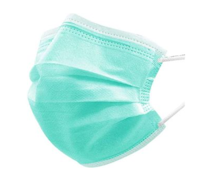 TMH-080 50Pieces Disposable Face Mask - Green - Zoom Image 1