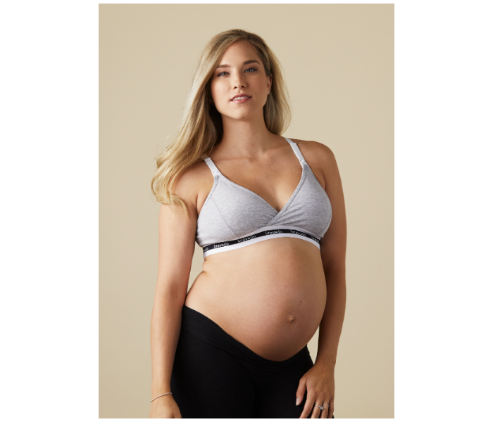 Bravado Original Nursing Bra Small - Dove Heather - Zoom Image 4