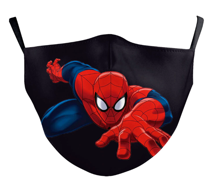 TMH-061 Washable Cloth Spiderman Face Mask - Zoom Image